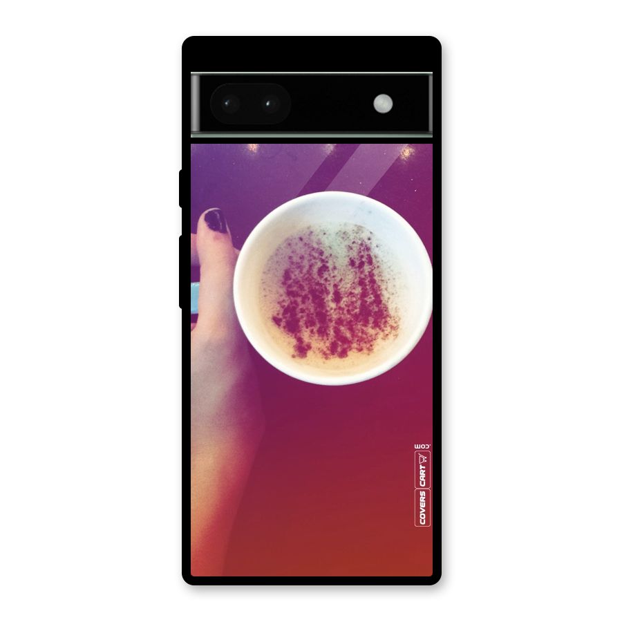 Bokeh Coffee Mug Glass Back Case for Google Pixel 6a