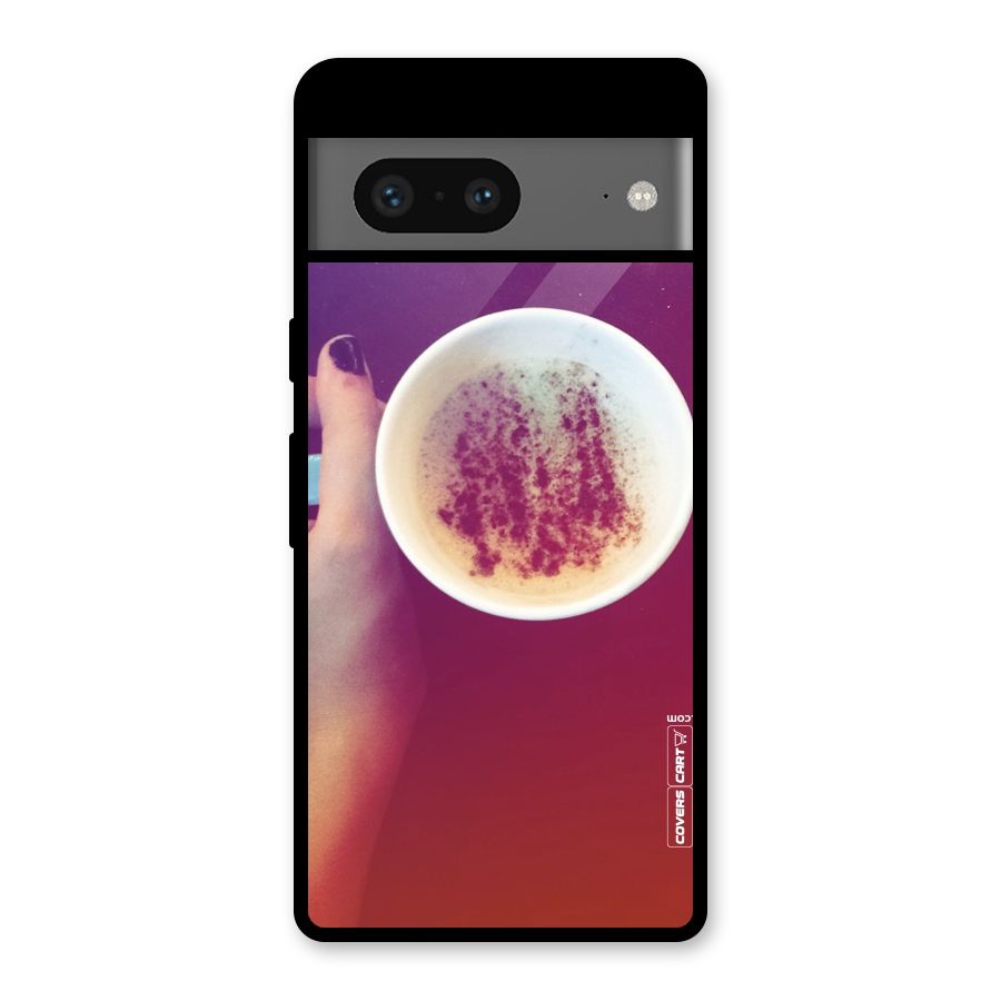 Bokeh Coffee Mug Glass Back Case for Google Pixel 7