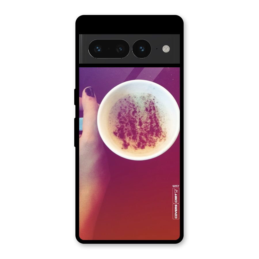 Bokeh Coffee Mug Glass Back Case for Google Pixel 7 Pro
