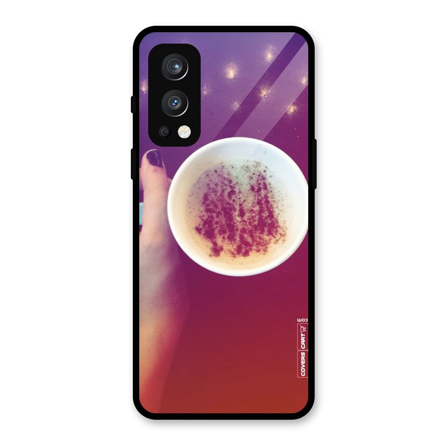 Bokeh Coffee Mug Glass Back Case for OnePlus Nord 2 5G