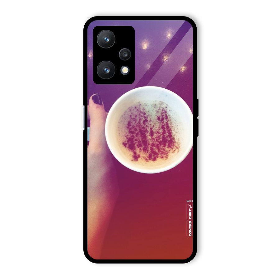Bokeh Coffee Mug Glass Back Case for Realme 9 Pro 5G