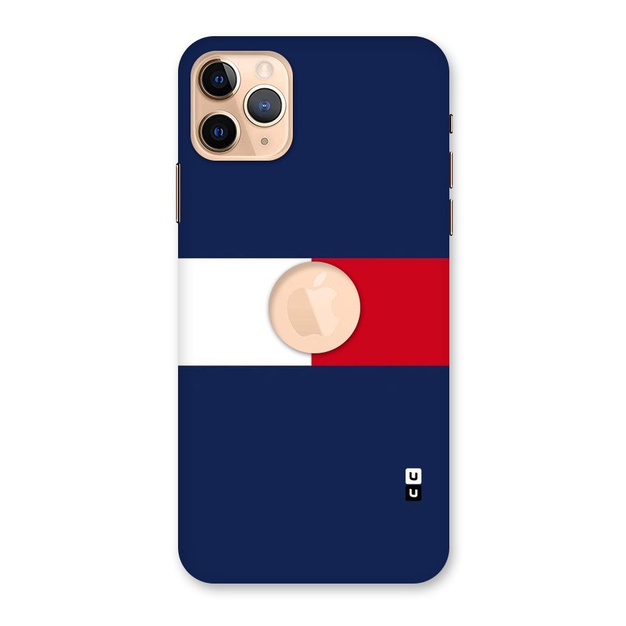 Bold Colours Back Case for iPhone 11 Pro Max Logo Cut
