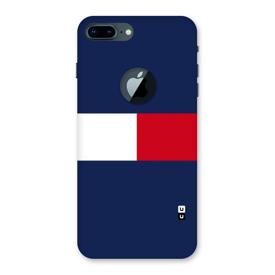 Bold Colours Back Case for iPhone 7 Plus Logo Cut