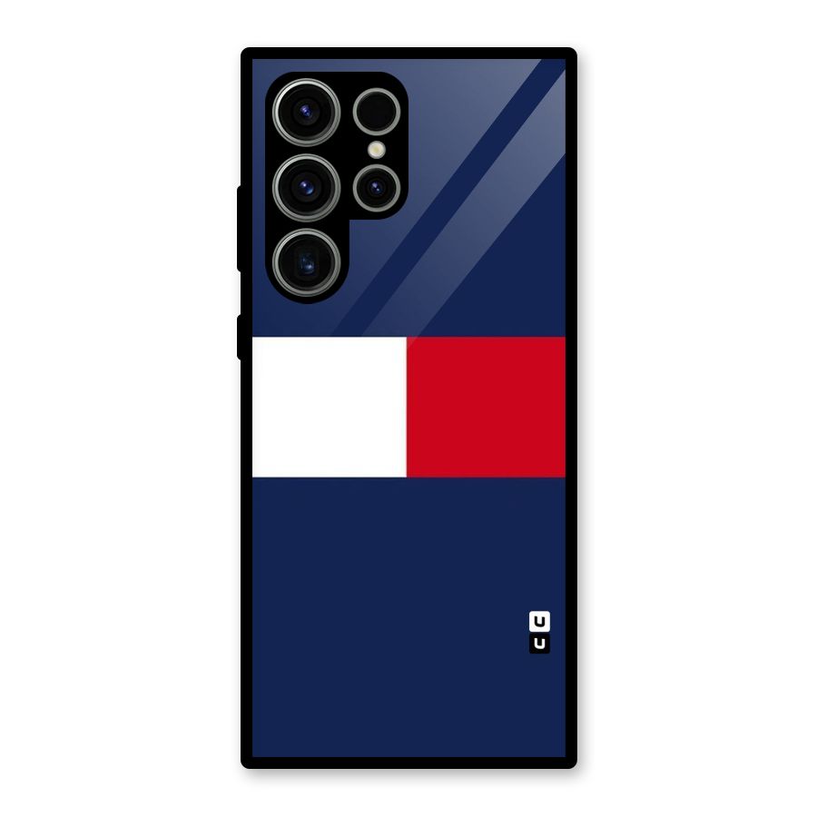 Bold Colours Glass Back Case for Galaxy S23 Ultra