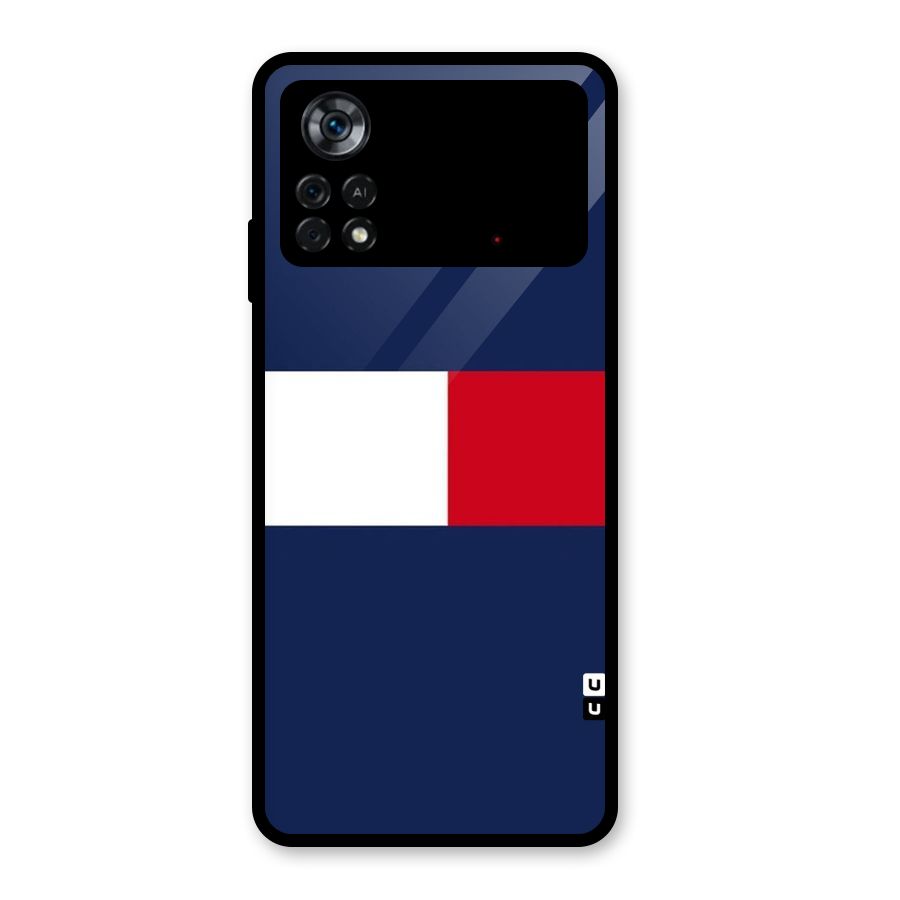 Bold Colours Glass Back Case for Poco X4 Pro 5G