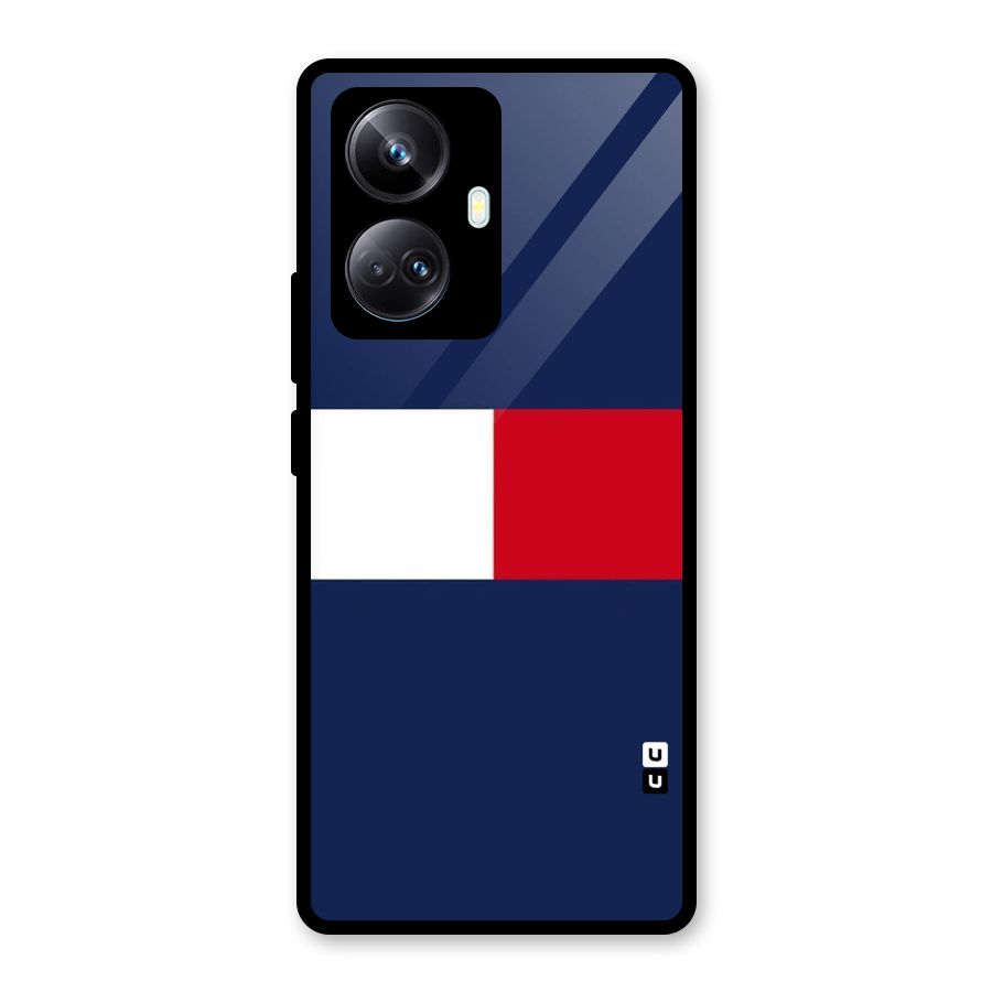 Bold Colours Glass Back Case for Realme 10 Pro Plus