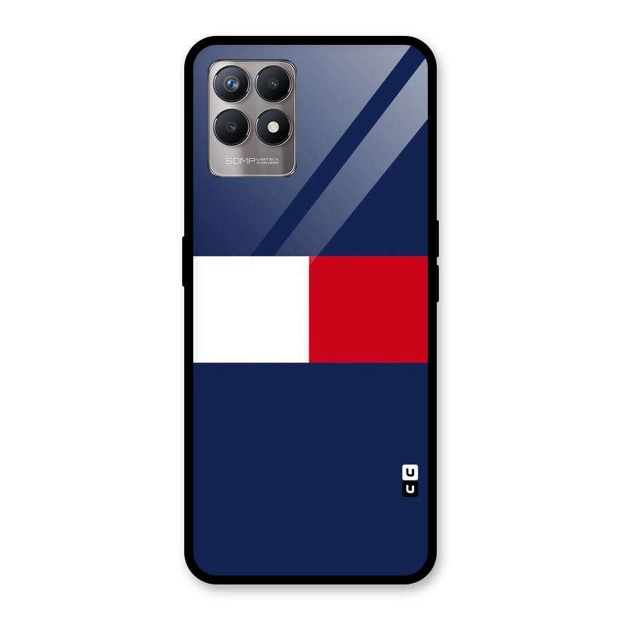 Bold Colours Glass Back Case for Realme Narzo 50