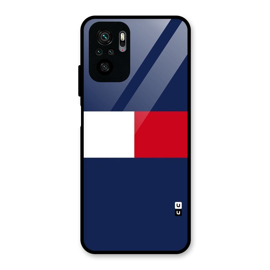 Bold Colours Glass Back Case for Redmi Note 10