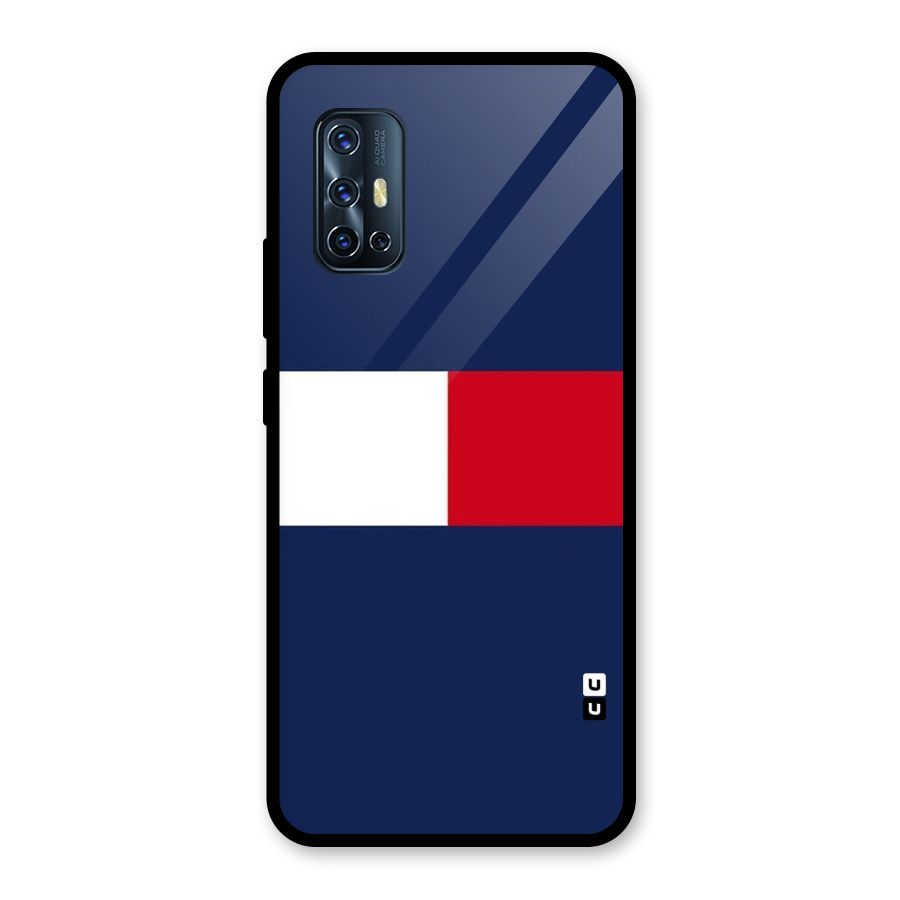 Bold Colours Glass Back Case for Vivo V17