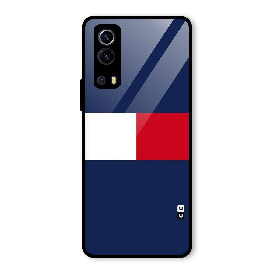 Bold Colours Glass Back Case for Vivo iQOO Z3