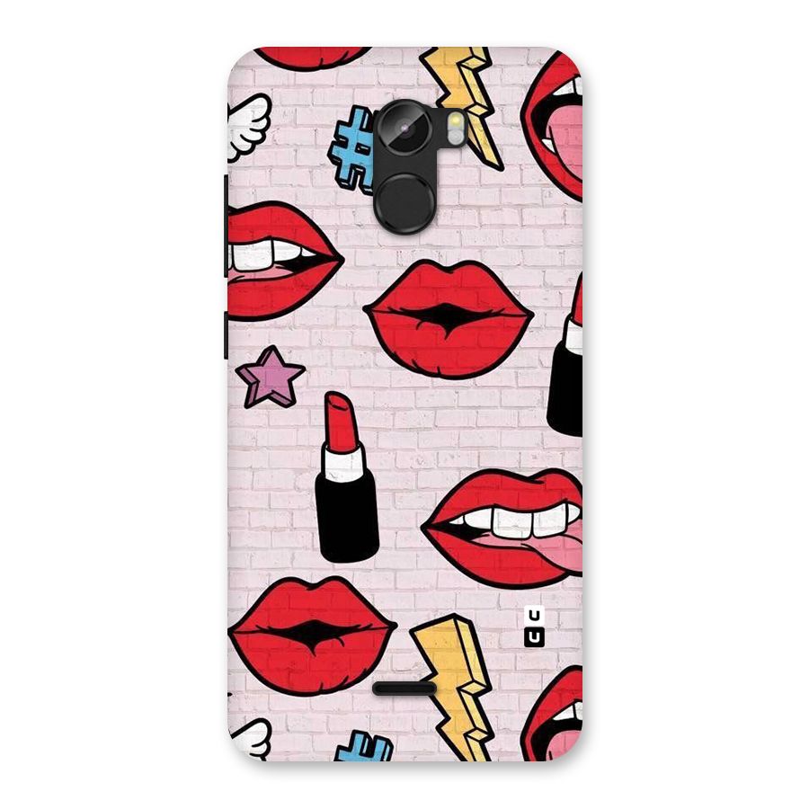 Bold Red Back Case for Gionee X1