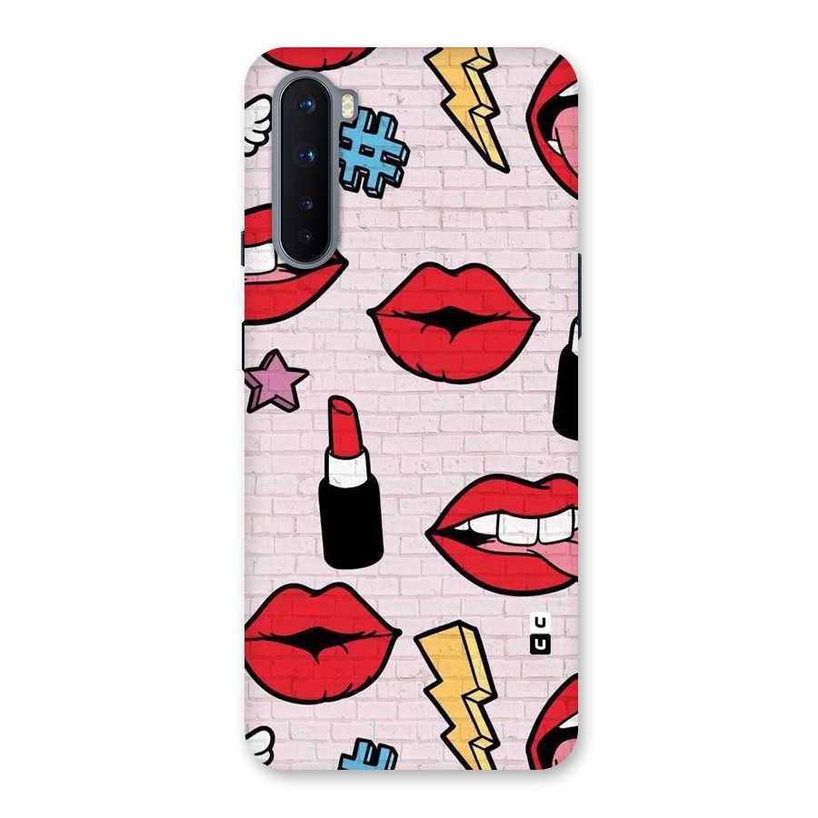 Bold Red Back Case for OnePlus Nord