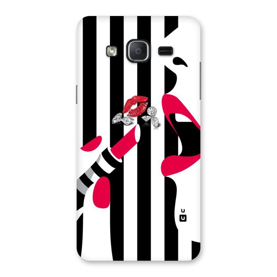 Bold Woman Back Case for Galaxy On7 2015