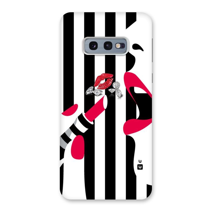 Bold Woman Back Case for Galaxy S10e