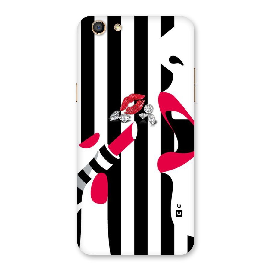Bold Woman Back Case for Oppo F3