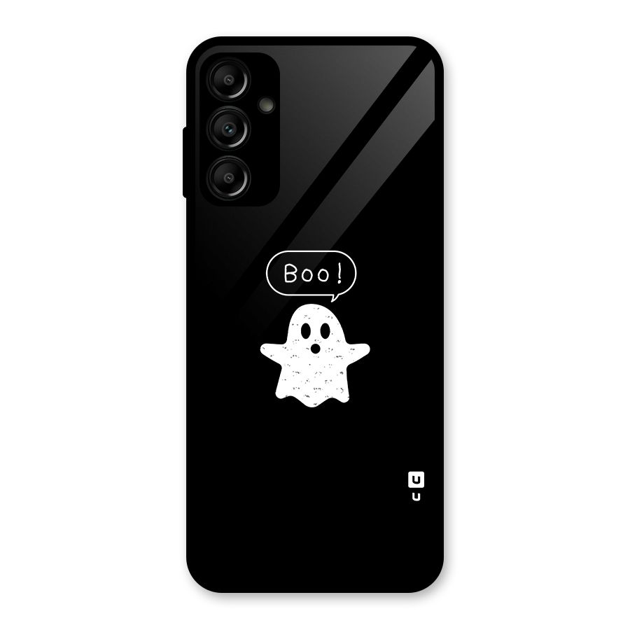 Boo Cute Ghost Glass Back Case for Galaxy A14 5G