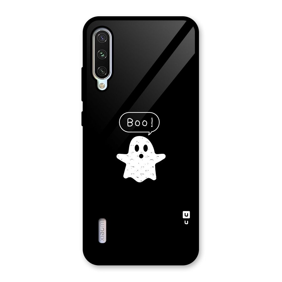 Boo Cute Ghost Glass Back Case for Mi A3