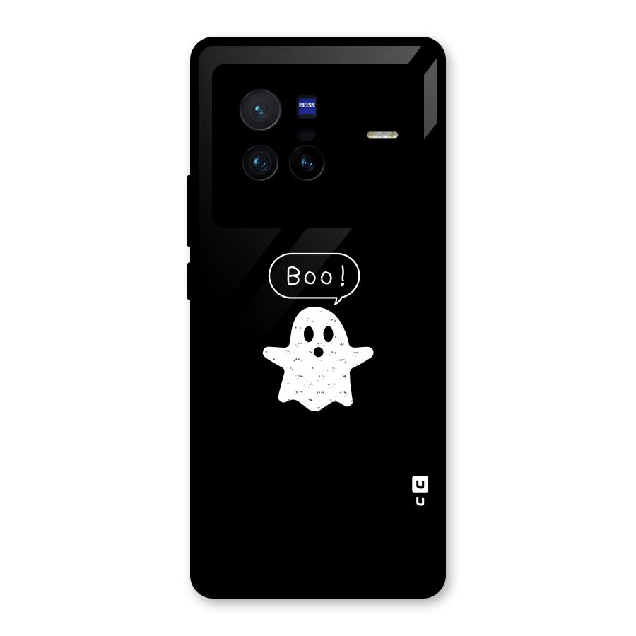 Boo Cute Ghost Glass Back Case for Vivo X80