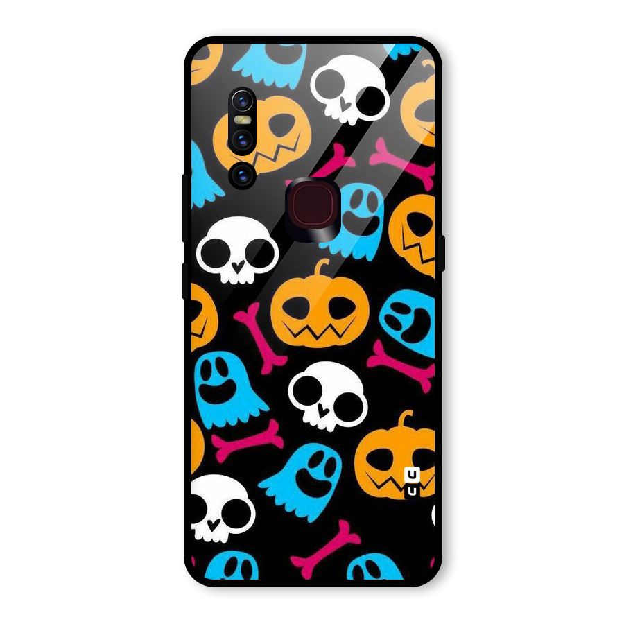 Boo Design Glass Back Case for Vivo V15