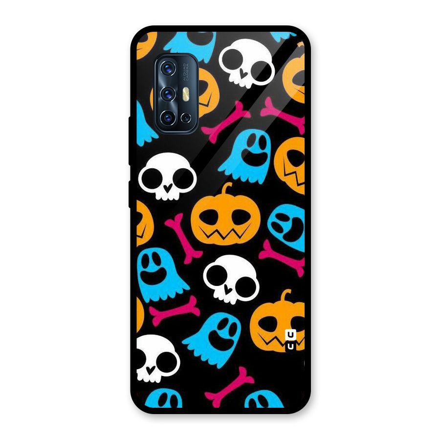 Boo Design Glass Back Case for Vivo V17