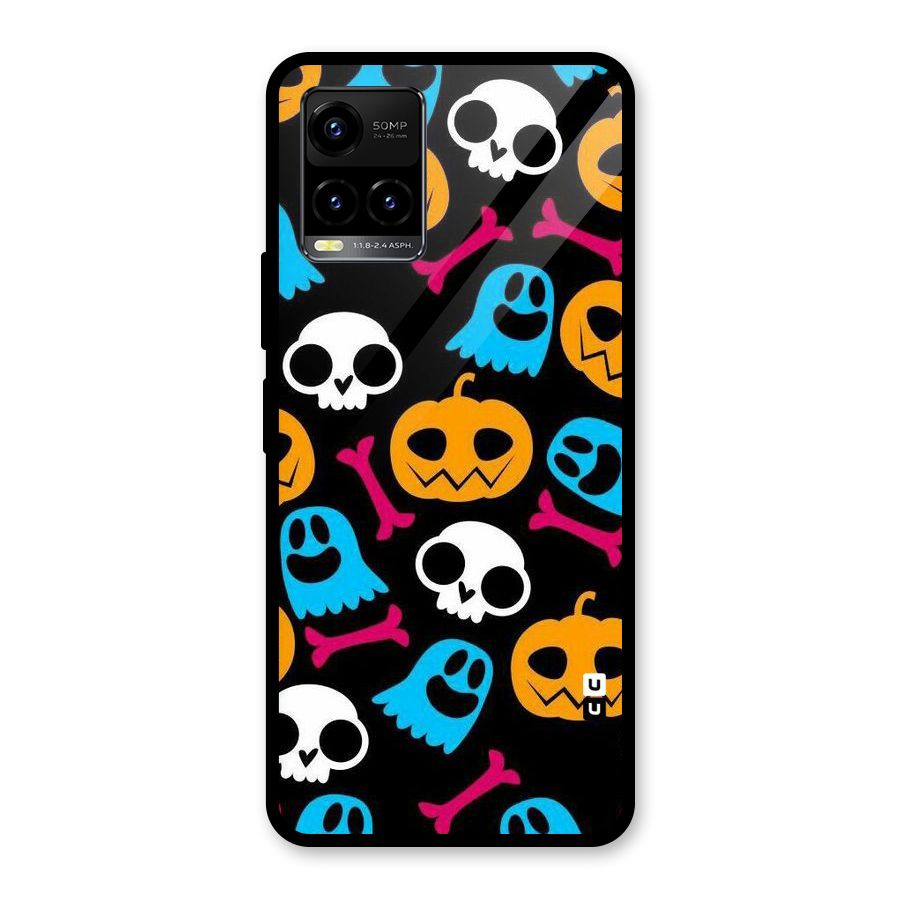 Boo Design Glass Back Case for Vivo Y21T