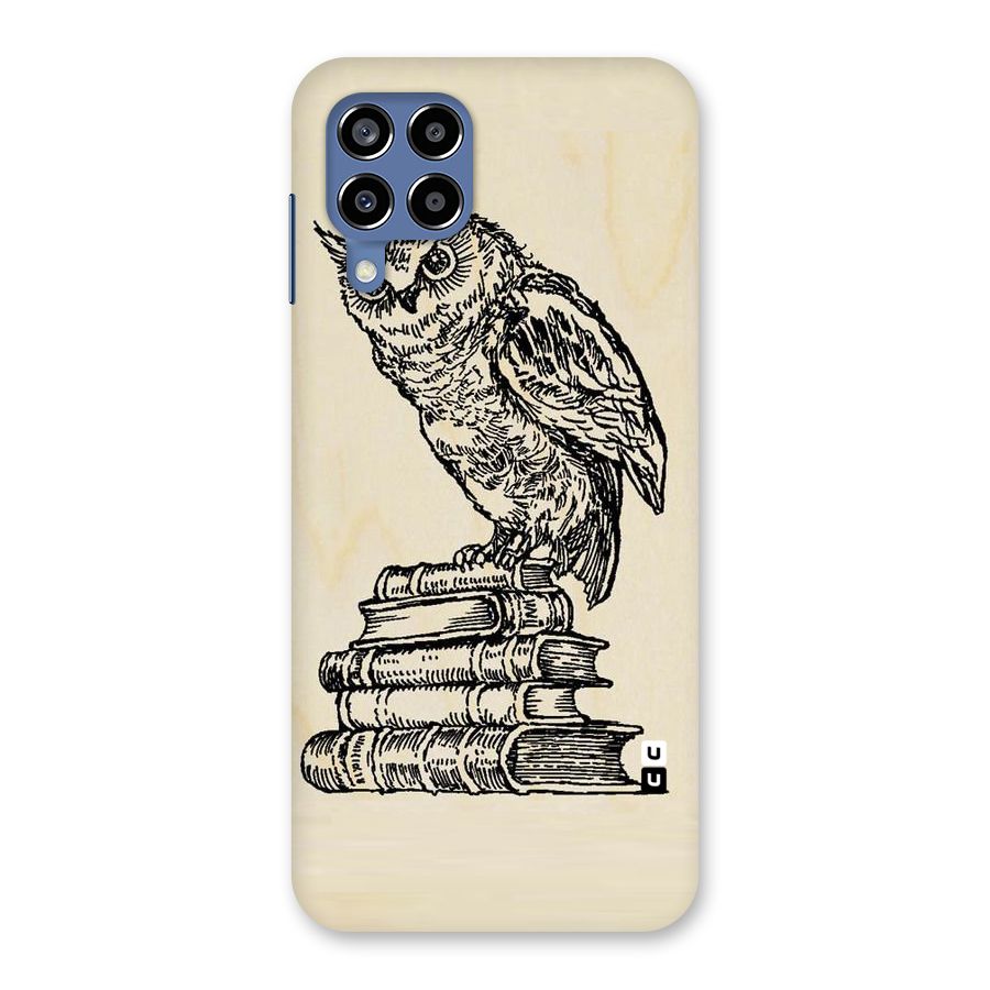 Book Owl Back Case for Galaxy M53 5G