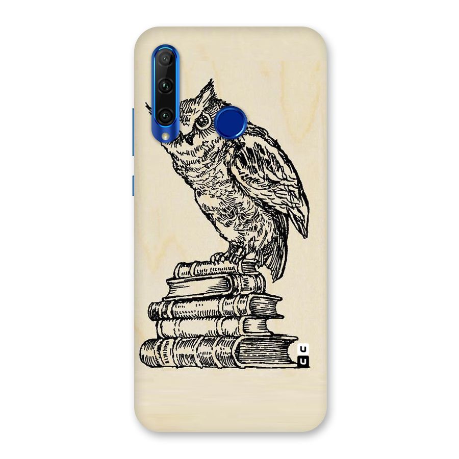 Book Owl Back Case for Honor 20i