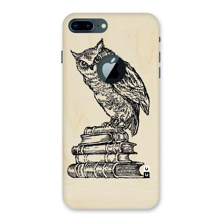 Book Owl Back Case for iPhone 7 Plus Logo Cut