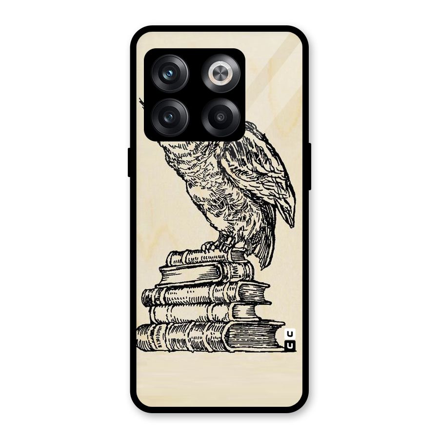 Book Owl Glass Back Case for OnePlus 10T