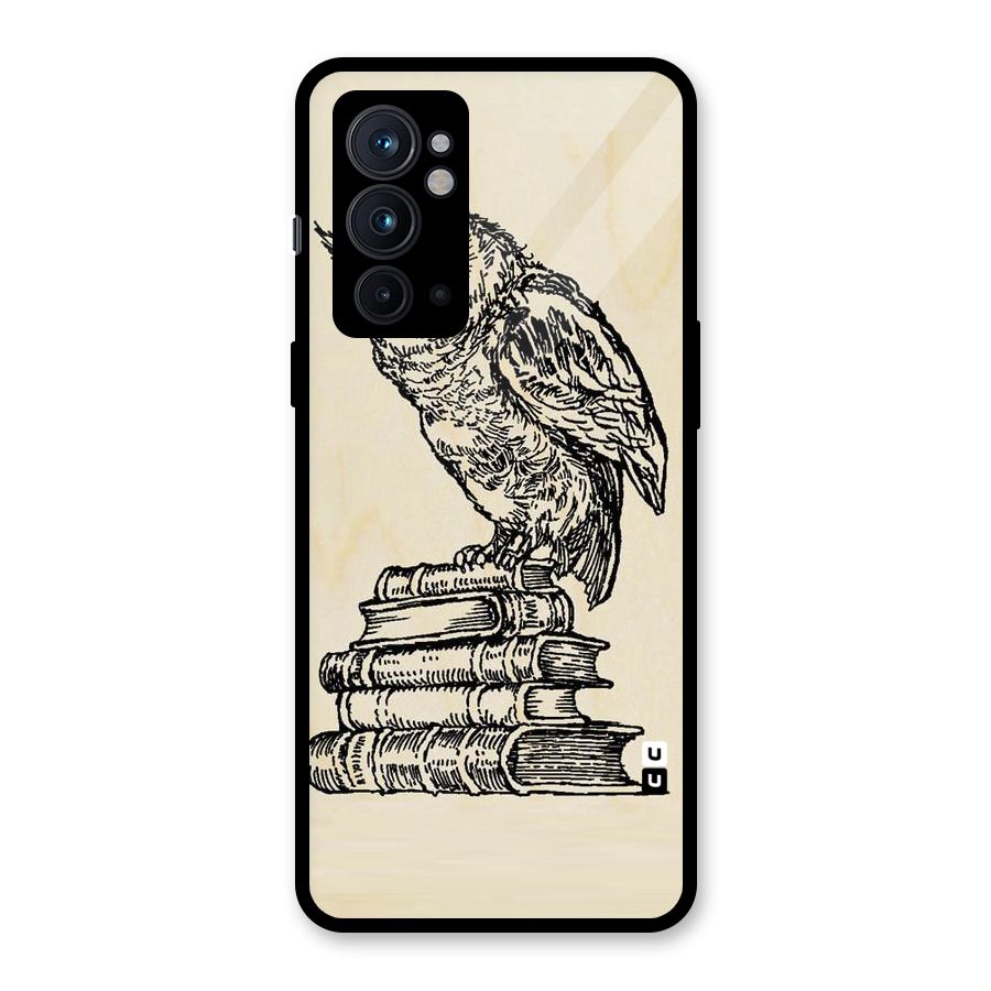 Book Owl Glass Back Case for OnePlus 9RT 5G