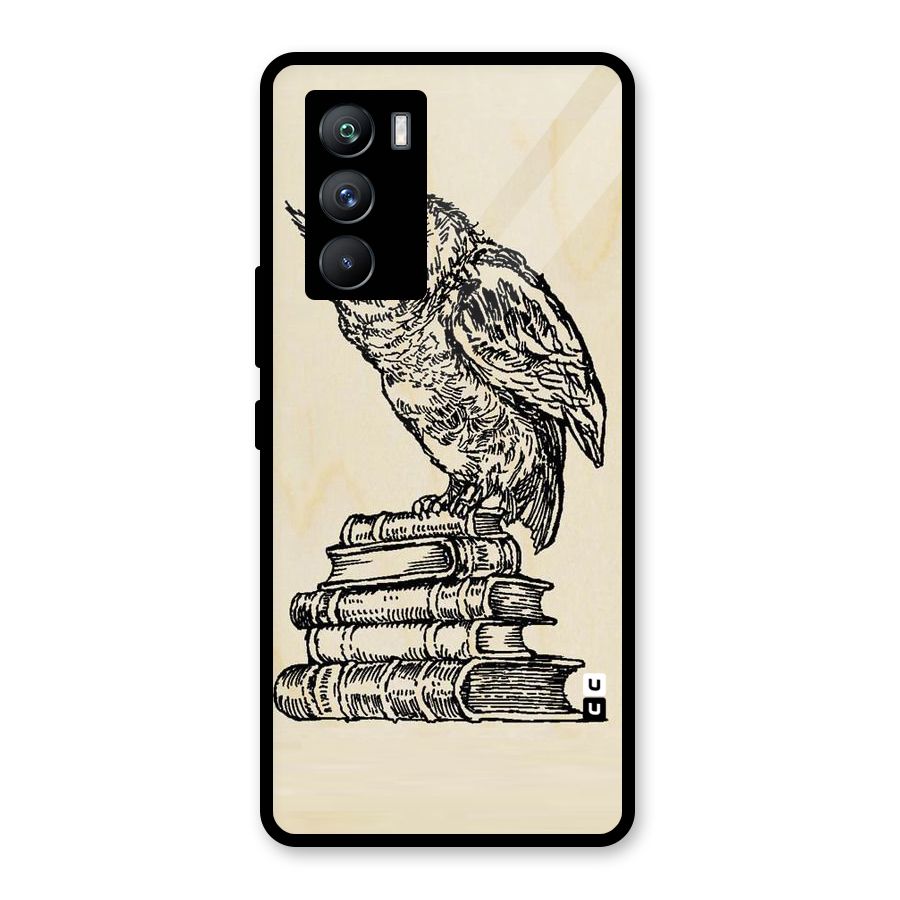 Book Owl Glass Back Case for Vivo iQOO 9 SE