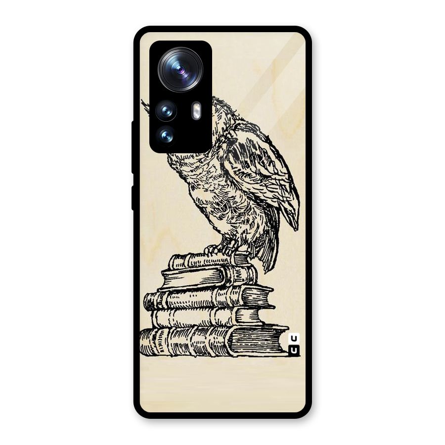 Book Owl Glass Back Case for Xiaomi 12 Pro