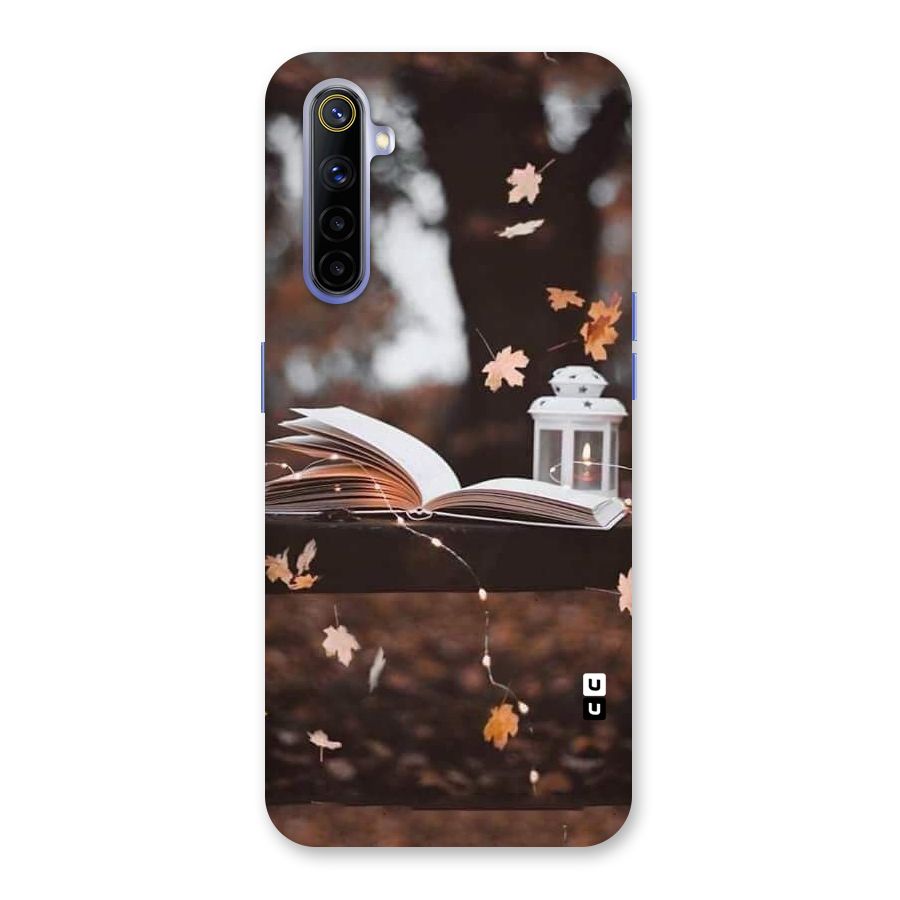 Book and Fall Leaves Back Case for Realme 6i