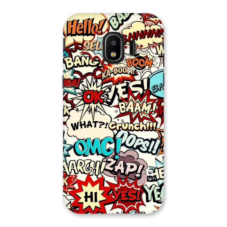 Boom Zap Back Case for Galaxy J2 Pro 2018