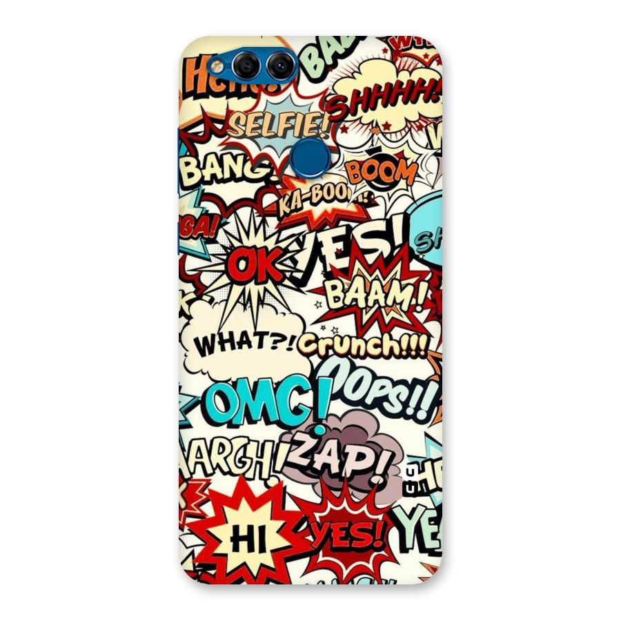 Boom Zap Back Case for Honor 7X