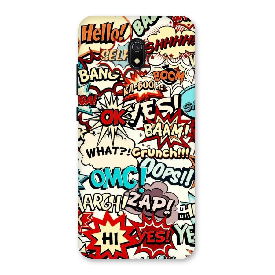 Boom Zap Back Case for Redmi 8A