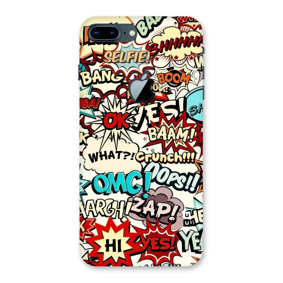 Boom Zap Back Case for iPhone 7 Plus Apple Cut