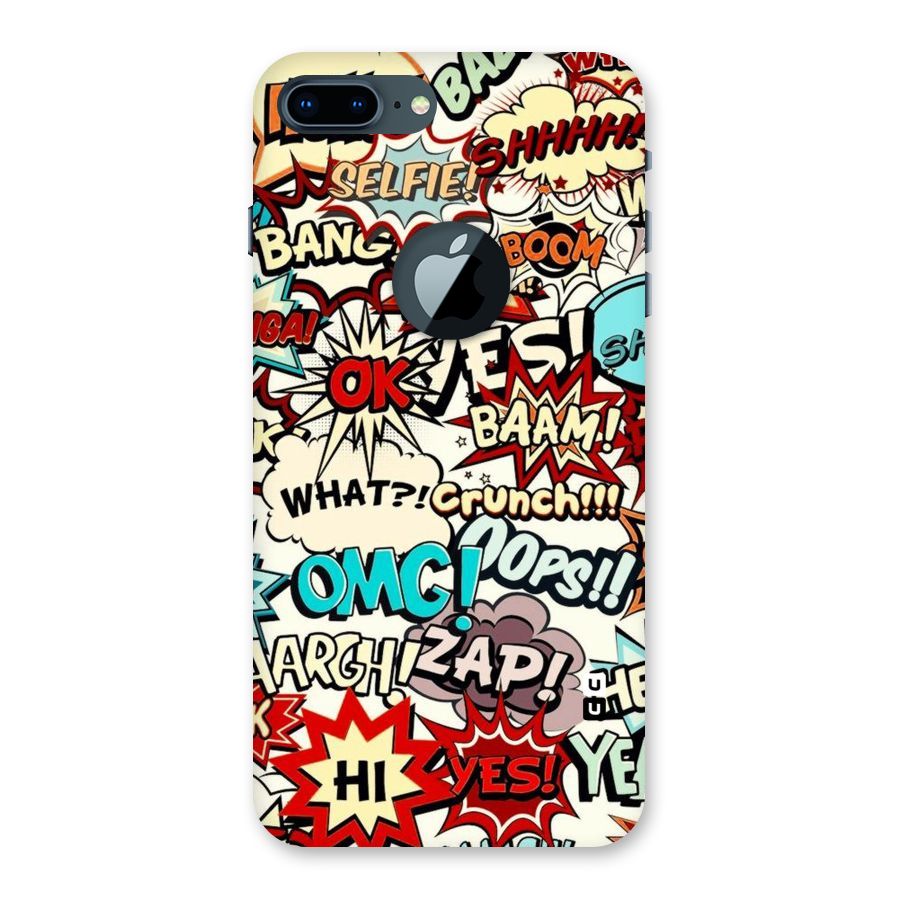 Boom Zap Back Case for iPhone 7 Plus Logo Cut