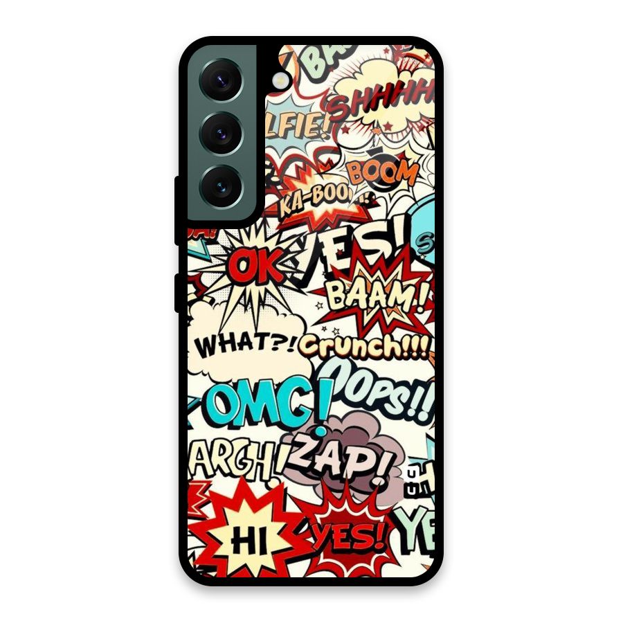 Boom Zap Glass Back Case for Galaxy S22 5G