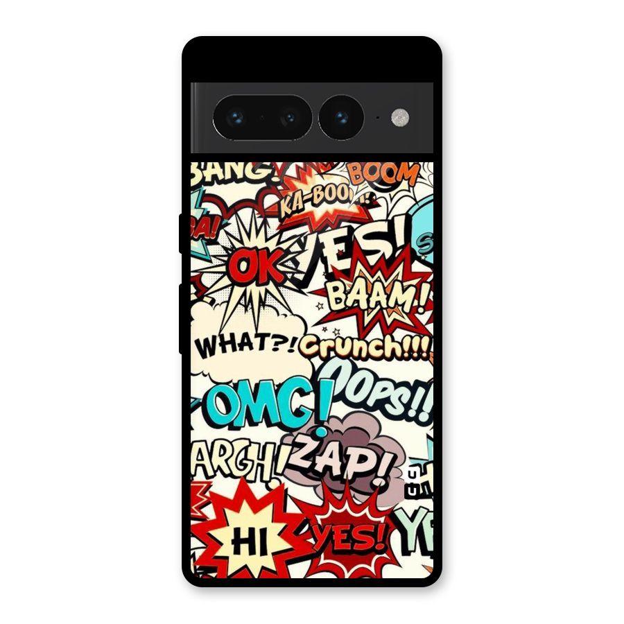 Boom Zap Glass Back Case for Google Pixel 7 Pro