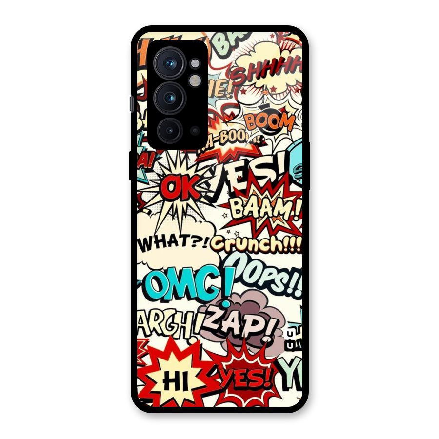 Boom Zap Glass Back Case for OnePlus 9RT 5G