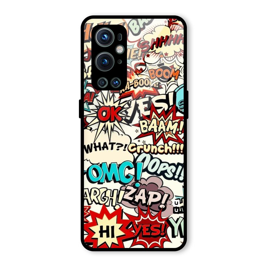 Boom Zap Glass Back Case for OnePlus 9 Pro