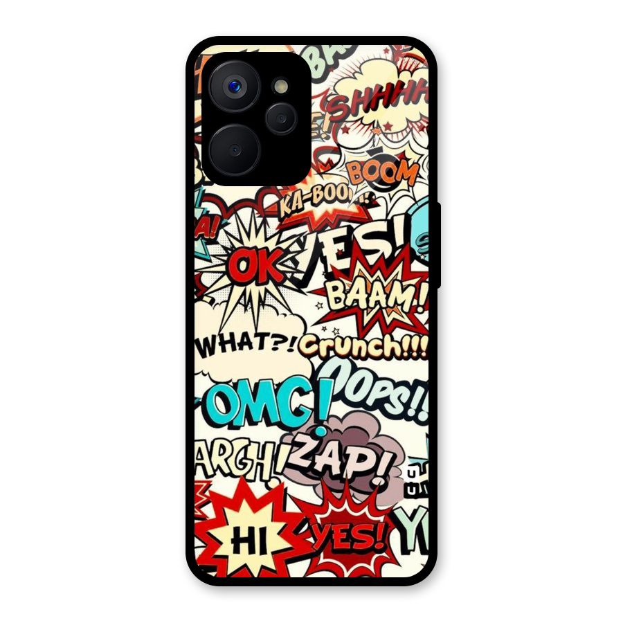 Boom Zap Glass Back Case for Realme 9i 5G
