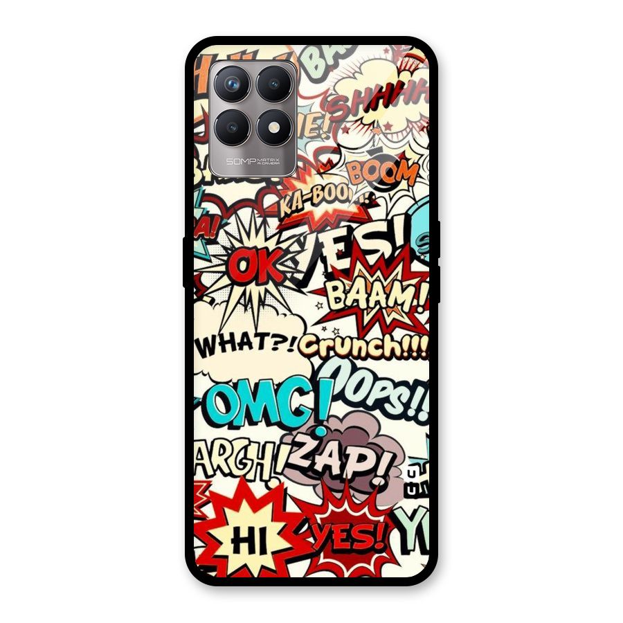 Boom Zap Glass Back Case for Realme Narzo 50