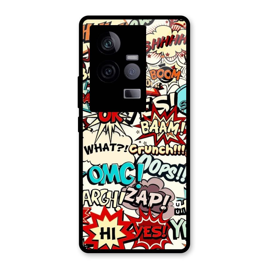 Boom Zap Glass Back Case for Vivo iQOO 11 5G