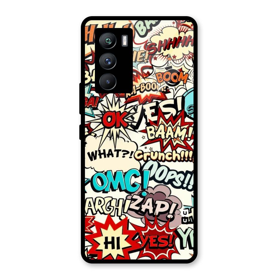 Boom Zap Glass Back Case for Vivo iQOO 9 SE