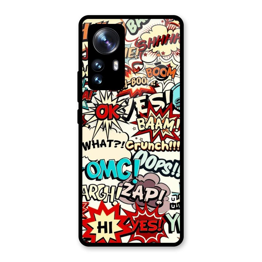 Boom Zap Glass Back Case for Xiaomi 12 Pro