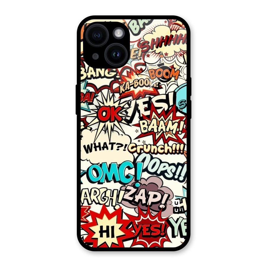 Boom Zap Glass Back Case for iPhone 14