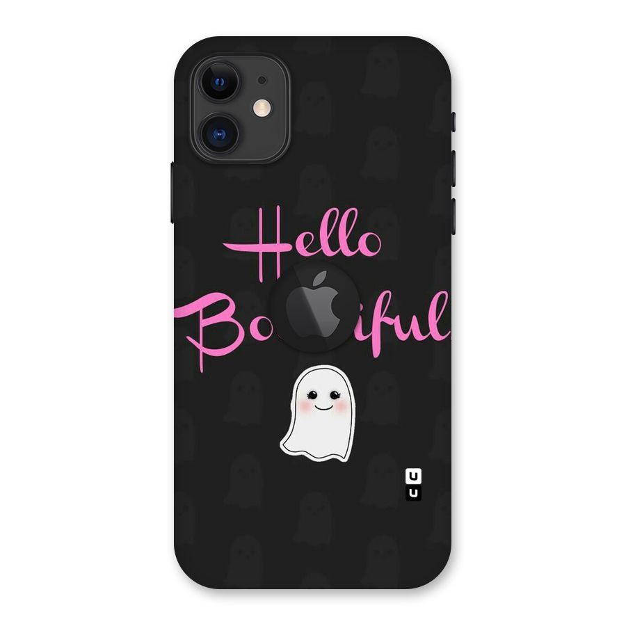 Boootiful Back Case for iPhone 11 Logo Cut