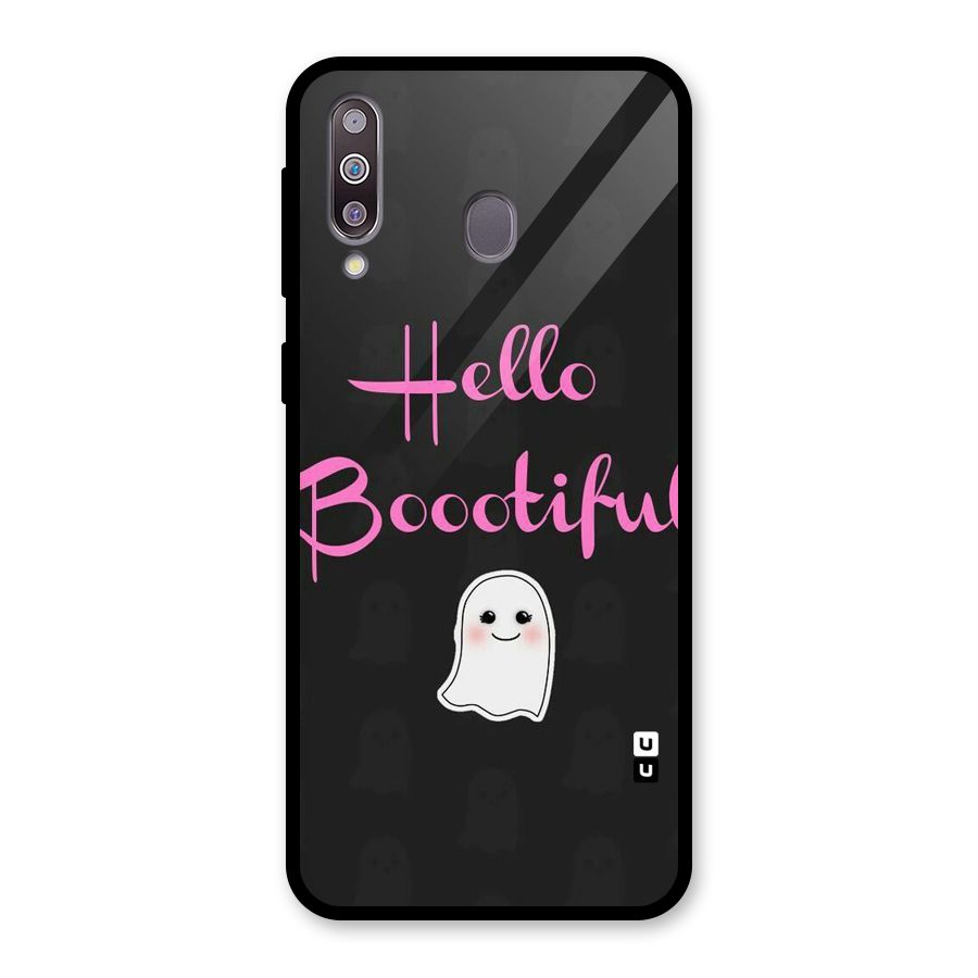 Boootiful Glass Back Case for Galaxy M30